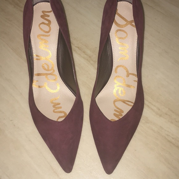 Sam Edelman Shoes - Sam Edelman Burgundy Heel